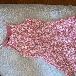 Mauve floral dress